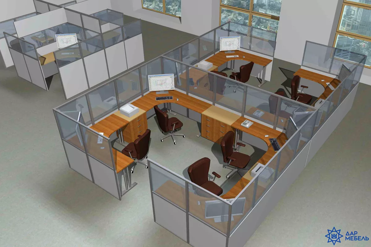 Разновидности офисных перегородок и как подобрать подходящие