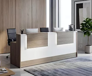 фото стойка ресепшн Стайл Вяз  №3