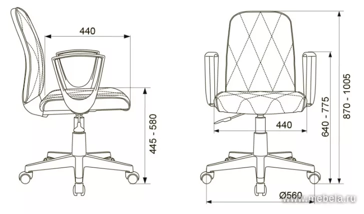кресло CH-W327