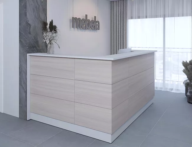 фото стойка ресепшн Steel