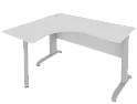 Стол эргономичный на металлокаркасе (левый)