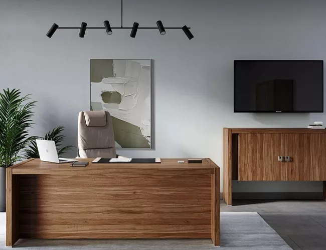 фото кабинет Солид Орех №3