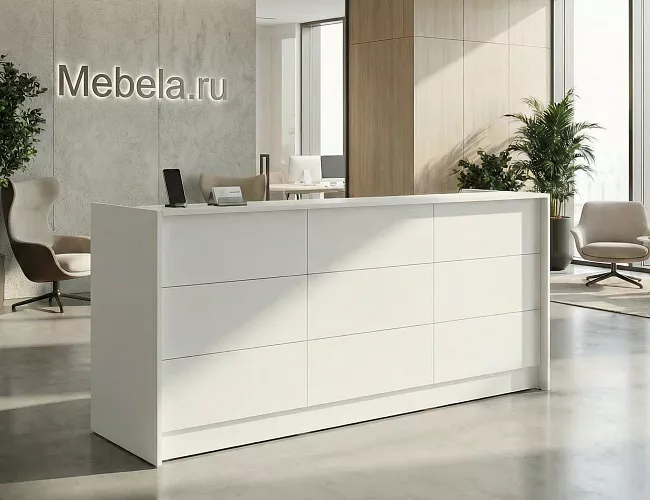 фото ресепшн Steel White