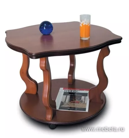 Столик Берже 4 (на колесах)