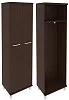 Офисный шкаф-гардероб для одежды (узкий)