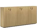 Офисный шкаф средний закрытый