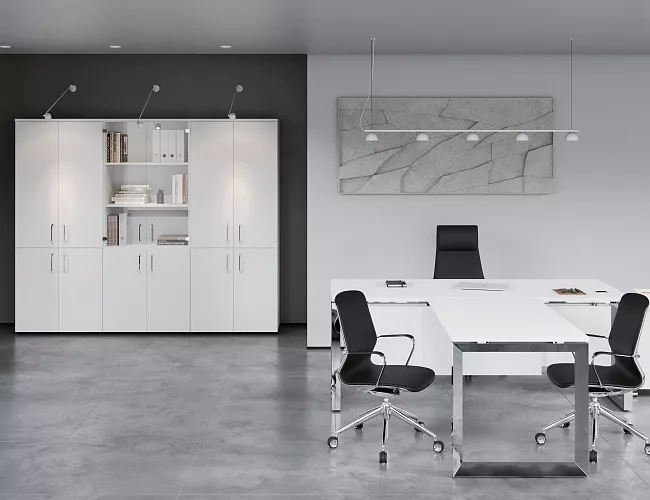 фото кабинет Оникс-О Люкс Белый №4