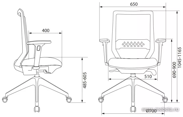 кресло MC-611NL