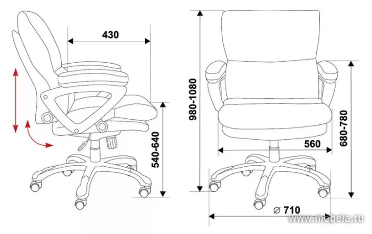 кресло CH-890S-Low