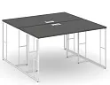Рабочая станция на металлокаркасе двухсторонняя