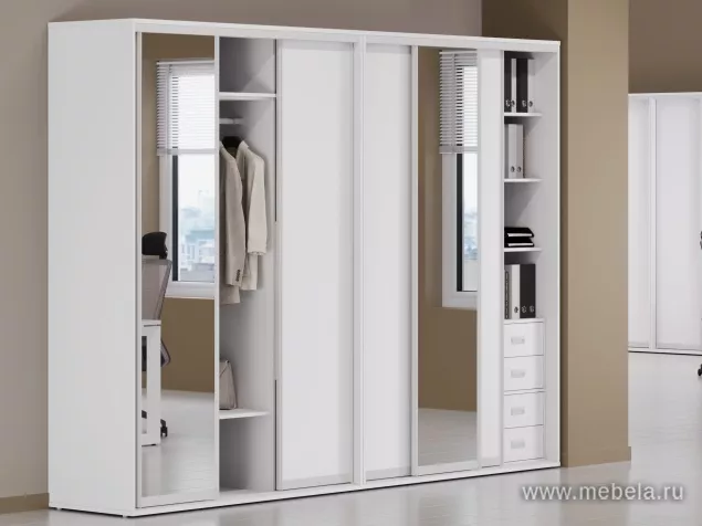 Шкафы-Купе Maris White