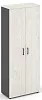 Офисный шкаф высокий широкий (2 высоких фасада, задняя стенка ЛДСП