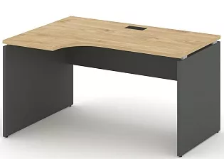 Стол рабочий эргономичный (Левый)