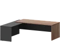 Стол руководителя с приставкой (левый)