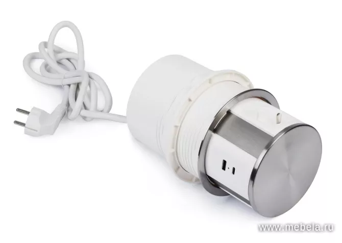 Розетка круглая G10703N-2AC