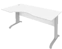 Стол эргономичный на металлокаркасе (левый)