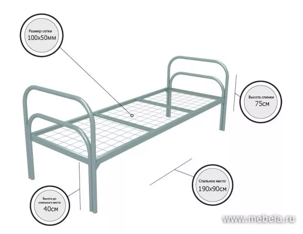 Кровать Хард +2