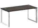 Стол руководителя на О-образном металлокаркасе
