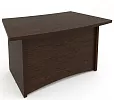 Офисный письменный стол для руководителя (криволинейный)