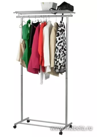 Вешалка общественная М 9 (на колёсах)