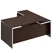 Стол руководителя с брифинг-приставкой боковой, левой