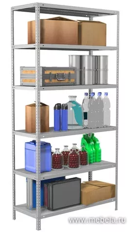 Стеллаж MS 220/100x40/6