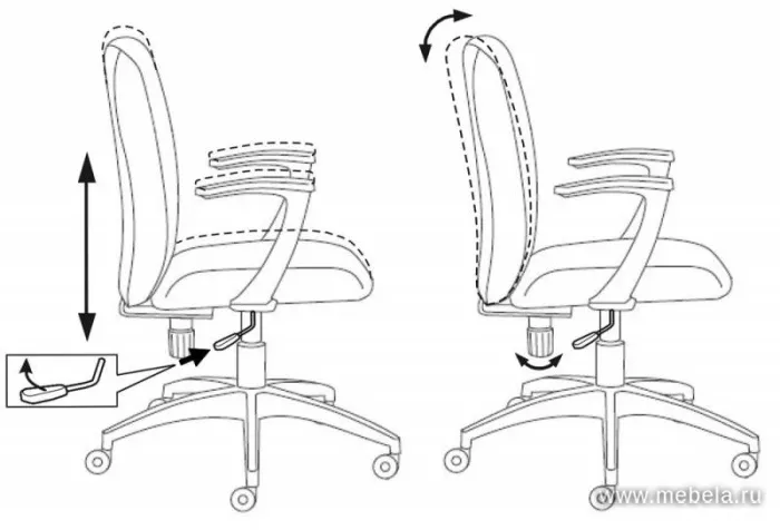 кресло CH-470AXSN