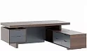Стол письменный с тумбами (малая слева)