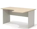 Стол эргономичный, правый (каркас беж)