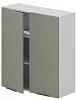 Шкаф кухонный навесной, полка 2 двери