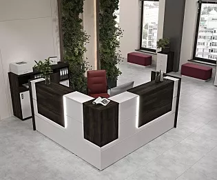 фото стойка ресепшн Оникс  №5