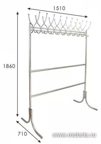 Вешалка общественная М 12
