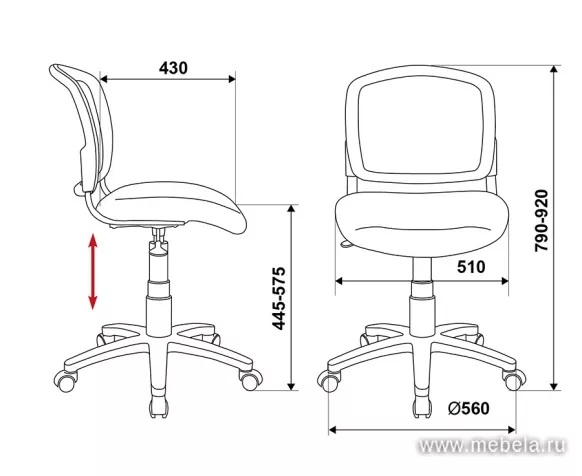 кресло CH-296NX