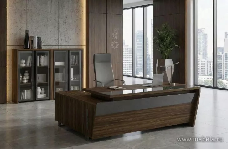 кабинет Корнер Орех