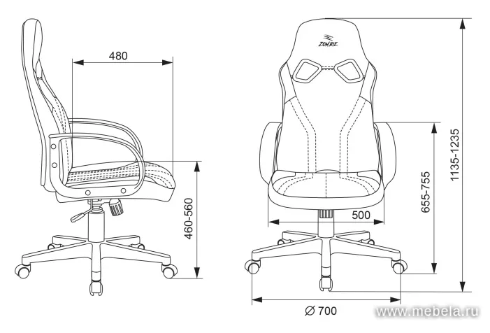 кресло Zombie Runner