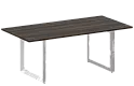 Стол для переговоров на О-образном металлокаркасе