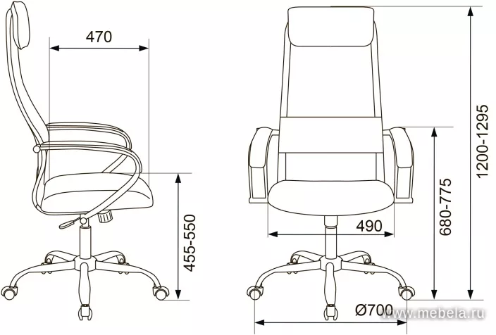 кресло CH-607SL