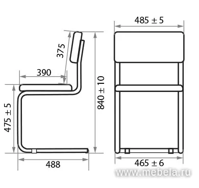 стул Nw Sylwia Сhrome