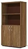 Офисный шкаф комбинированный, средний