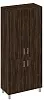 Офисный шкаф комбинированные двери ДСП 