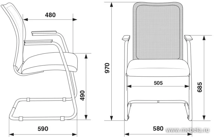 кресло CH-599AV/32