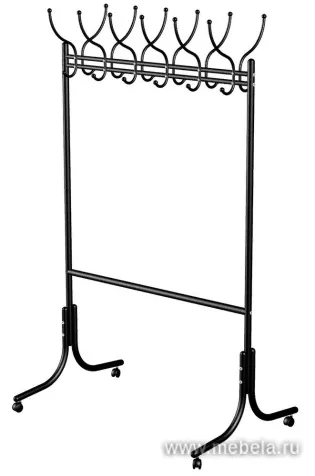 Вешалка М-11 на колесах