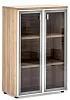 Офисный шкаф со стеклом
