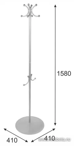 Вешалка напольная Пико 10