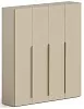 Офисный шкаф глухой (двери ЛДСП) 4-х дверный