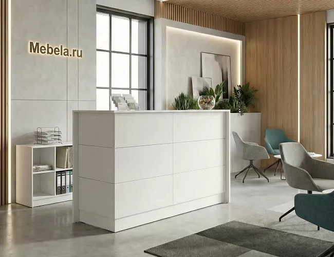 фото ресепшн Steel White №5