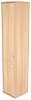 Офисный шкаф высокий узкий закрытый