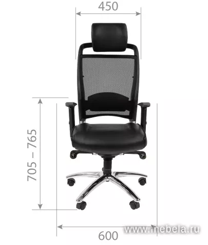 кресло CH-281A chrom