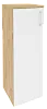 Офисный шкаф средний узкий лев./прав. (1 средний фасад ЛДСП)