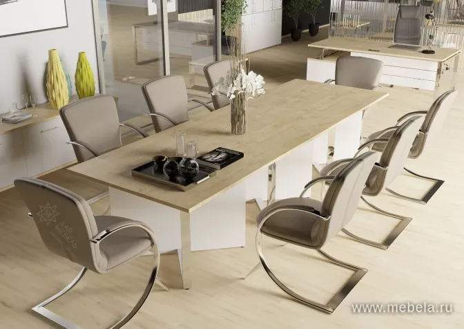 столы Шифт Хром Тиквуд